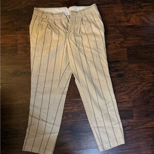 Striped Tan Men's Pants